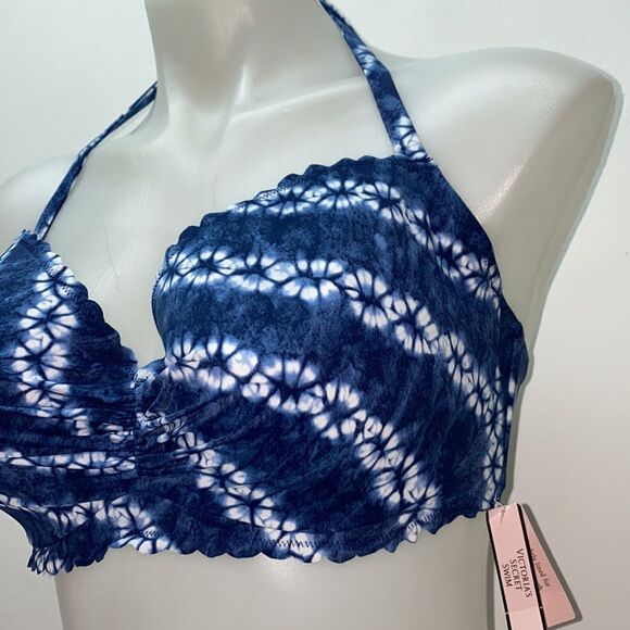 🔥🏖VICTORIA SECRET  swimsuit  top 36DD push-up  no padded bottom- large New #15 - Picture 3 of 7